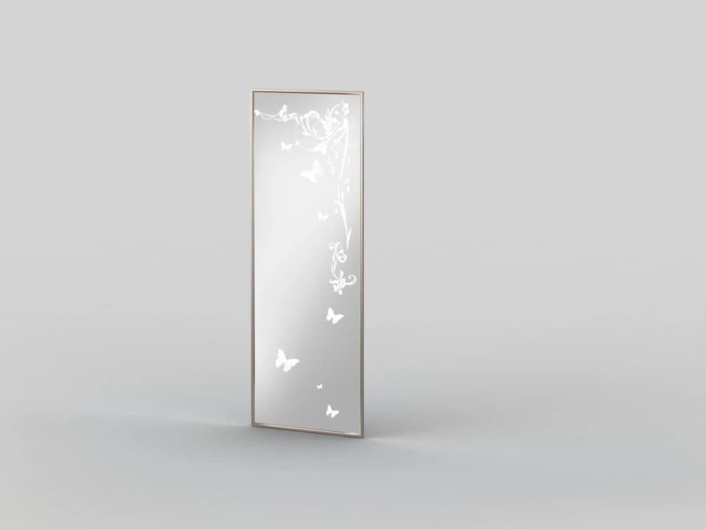 Sandblasted wardrobe fronts