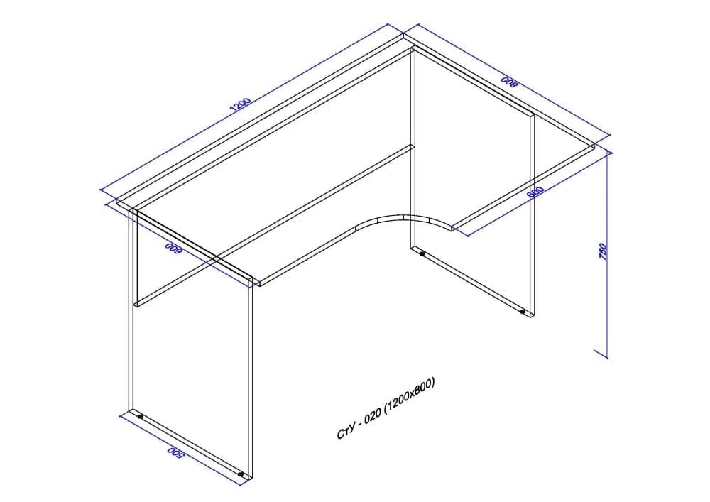 Corner table 3