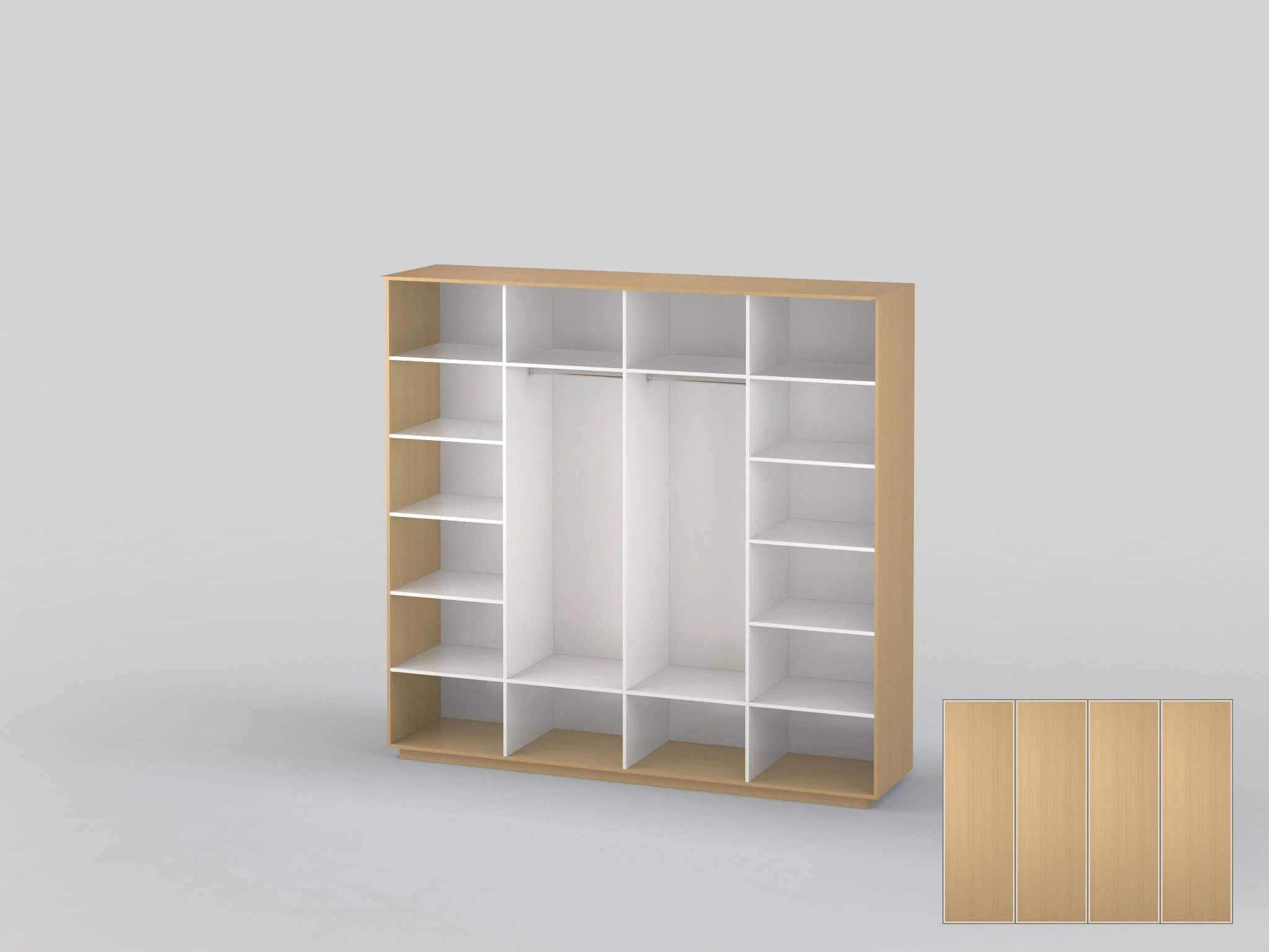 Sliding wardrobe