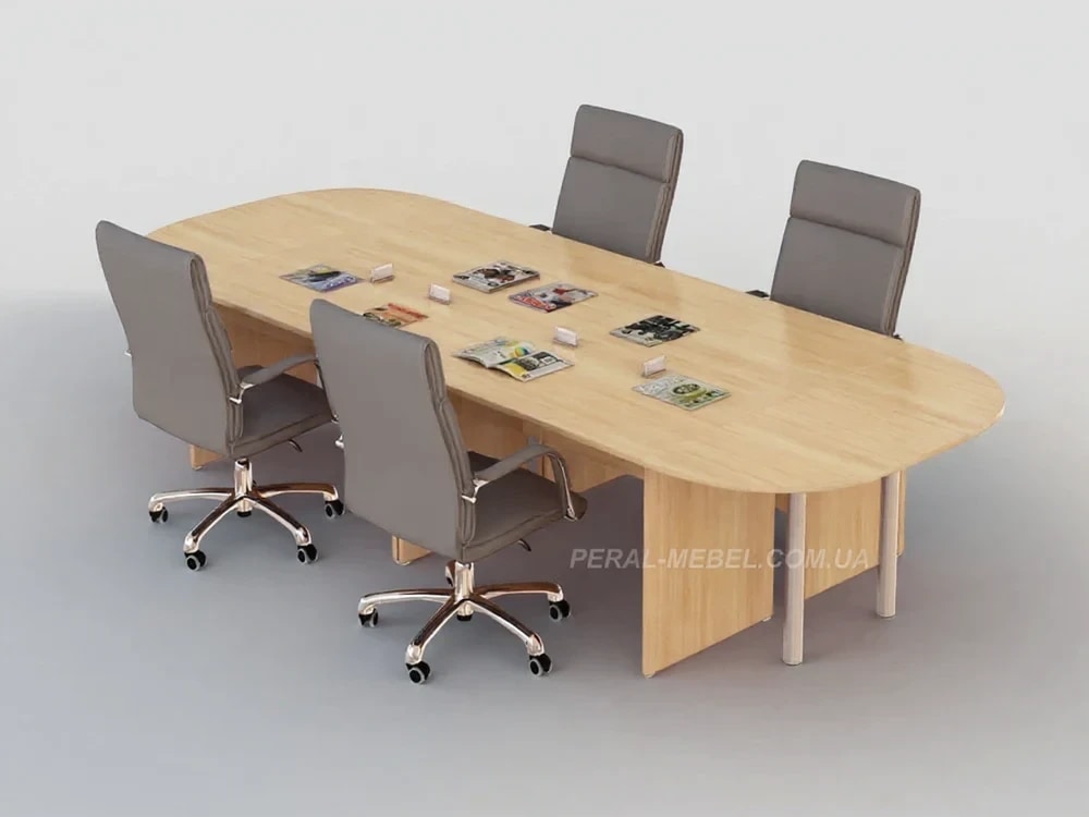Modular conference tables for negotiations — Beech