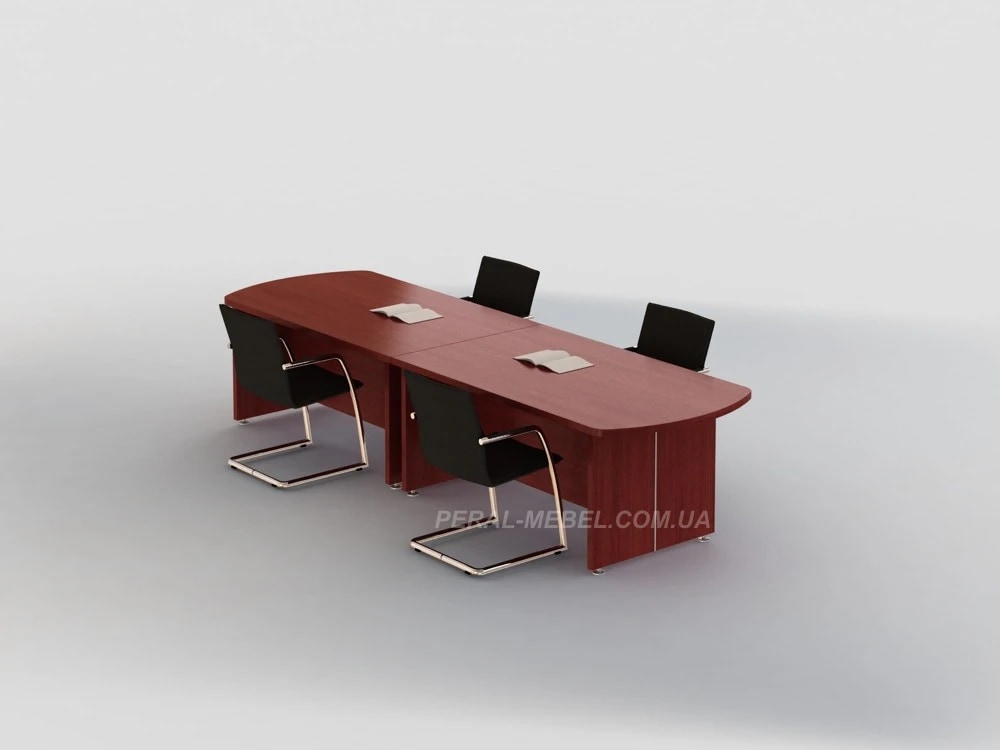 Conference table for negotiations rectangular