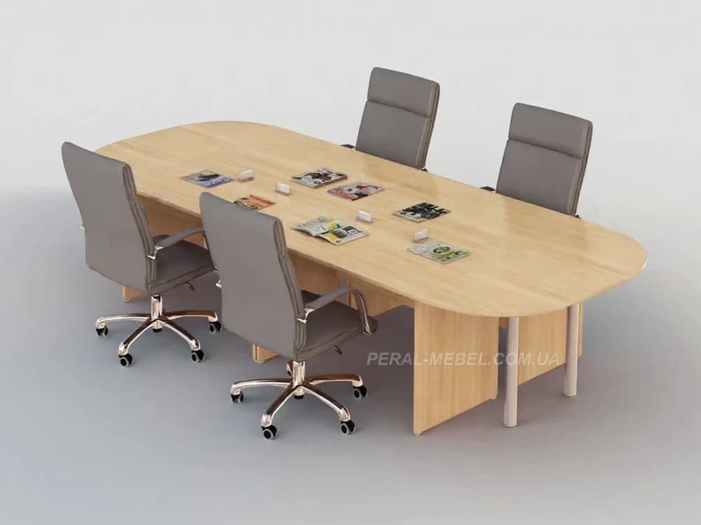 Modular conference tables for negotiations — Beech