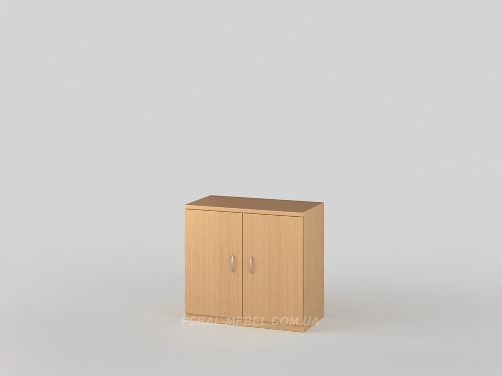 Тумба закрита з полицями 780x800x320 бук