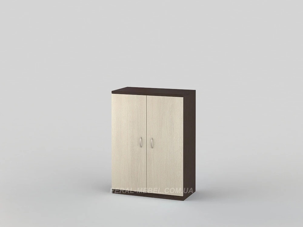 Closed cabinet with shelves 1135x800x320 wenge