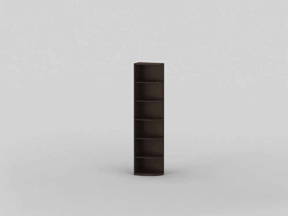 Left side veneer wardrobe side shelf