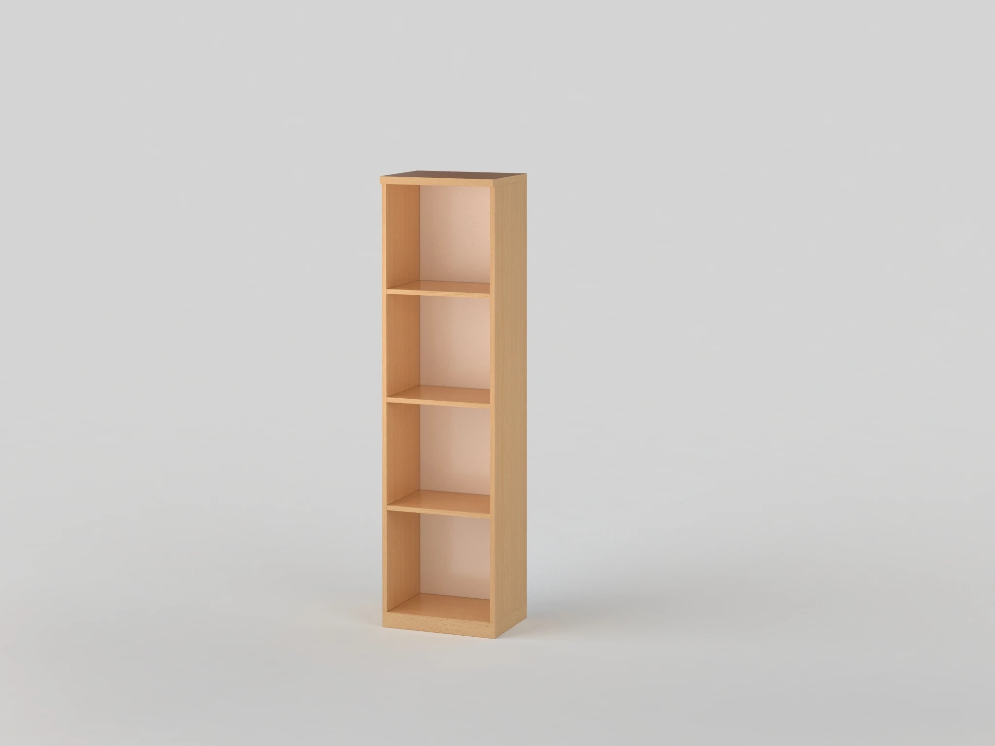 Shelving unit 1495x400x303 beech