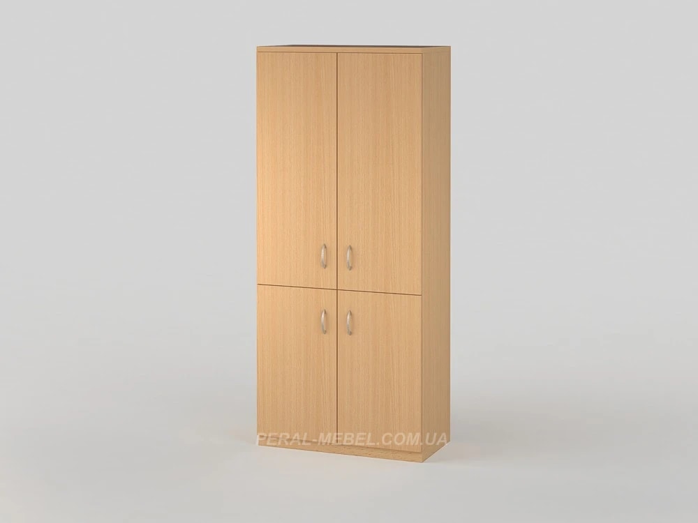 Double compartment cabinet 1850x800x320 beech