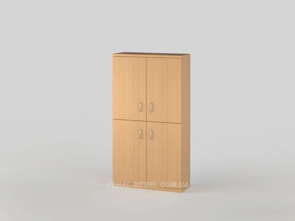 Double compartment cabinet 1495x800x320 beech