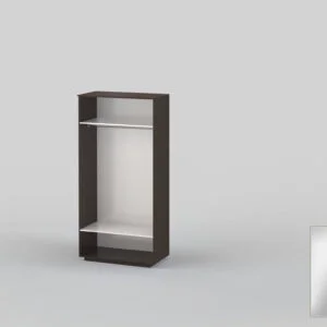 Шкаф-купе двухдверный шириной 1200 мм венге