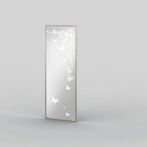 Фасады шкафов купе пескоструй