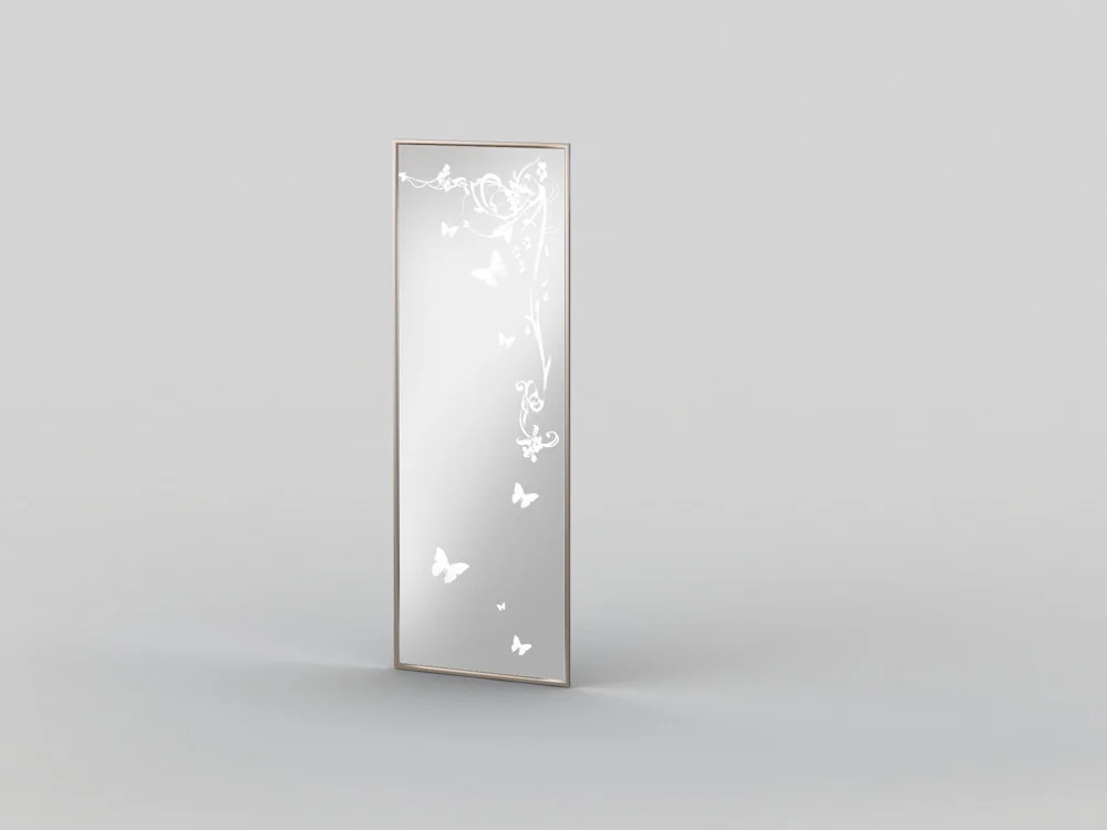 Фасады шкафов купе пескоструй