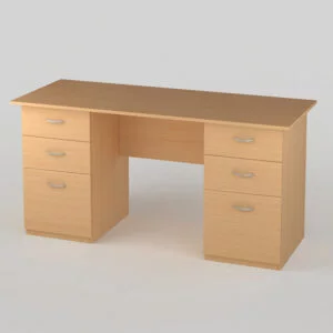 Стіл письмовий із двома тумбами