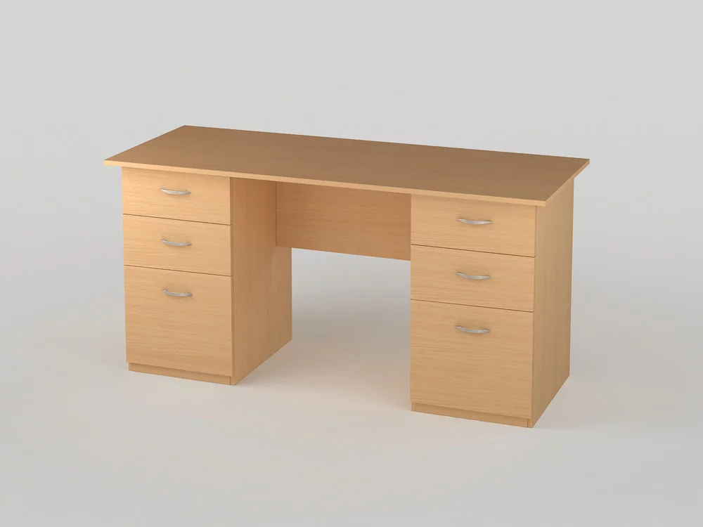 Desk with two drawers