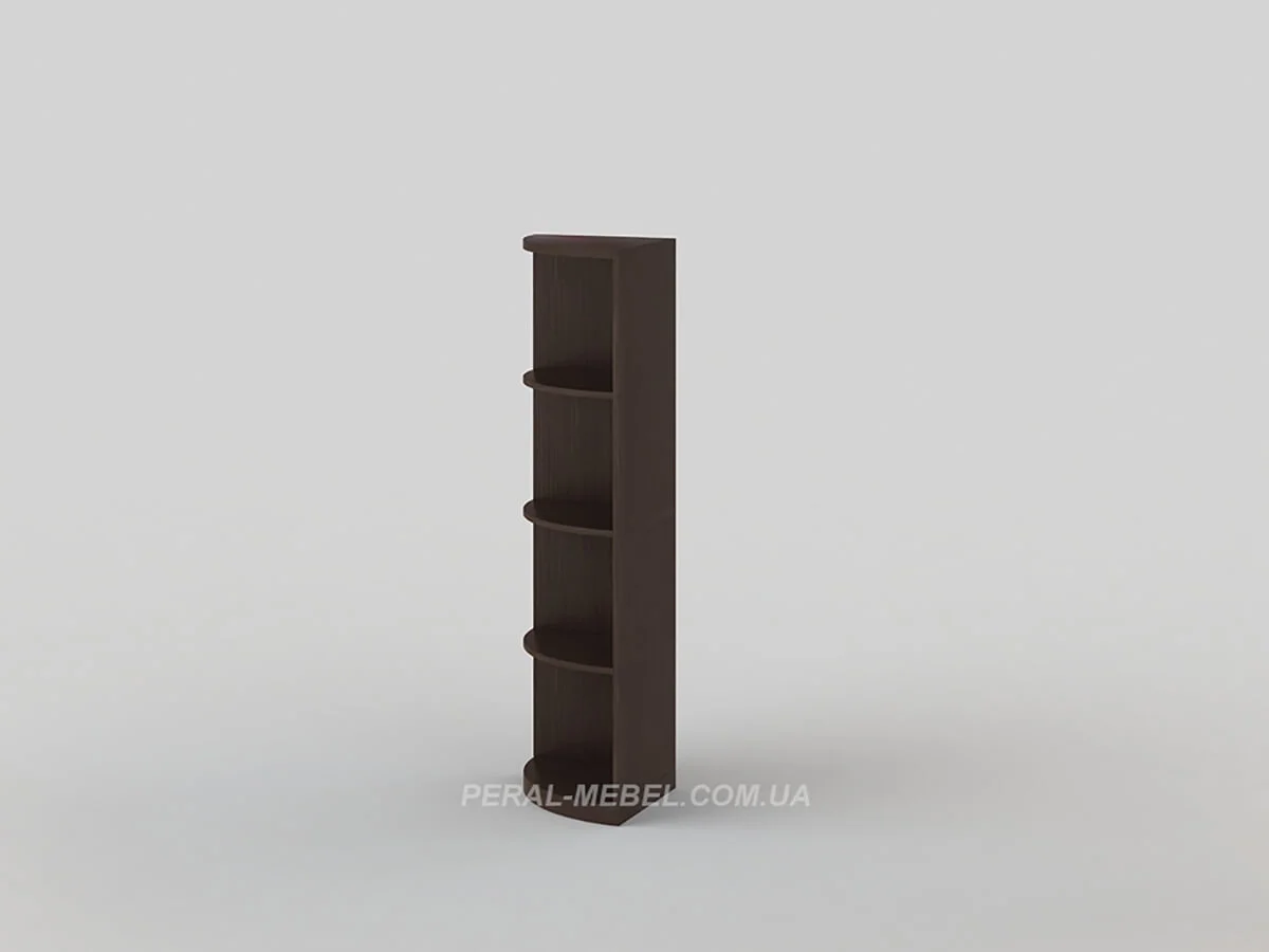 Консоль угловая 1495x300x330 венге