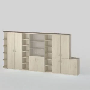 Модульная стенка береза