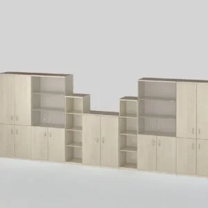 Модульная стенка береза