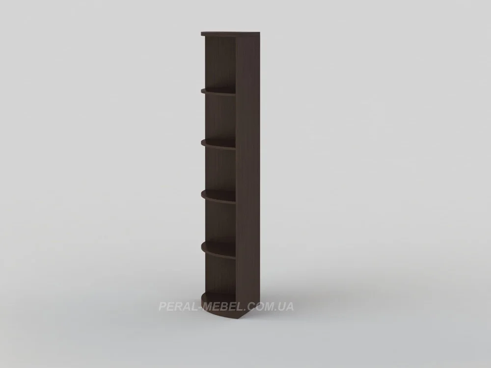 Консоль угловая 1850x300x330 венге