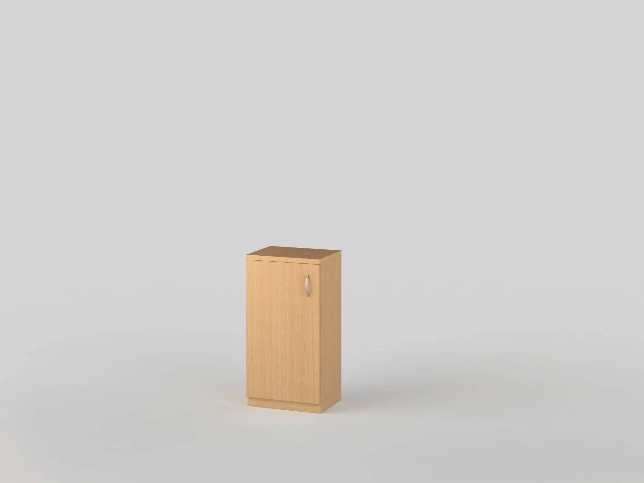 Тумба-пенал закрытая с полками 780x400x320 бук