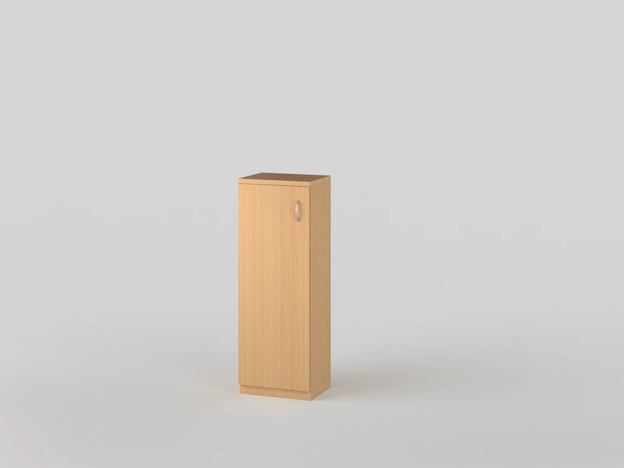 Шкаф-пенал закрытый с полками 1135x400x320 бук