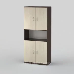 Шкаф с открытой полкой 1850x800x320 венге