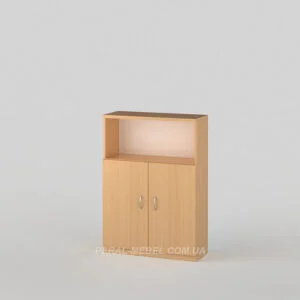 Open cupboard with shelves 1135x800x320 beech