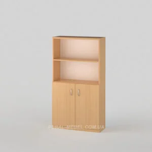 Open cupboard with shelves 1495x800x320 beech