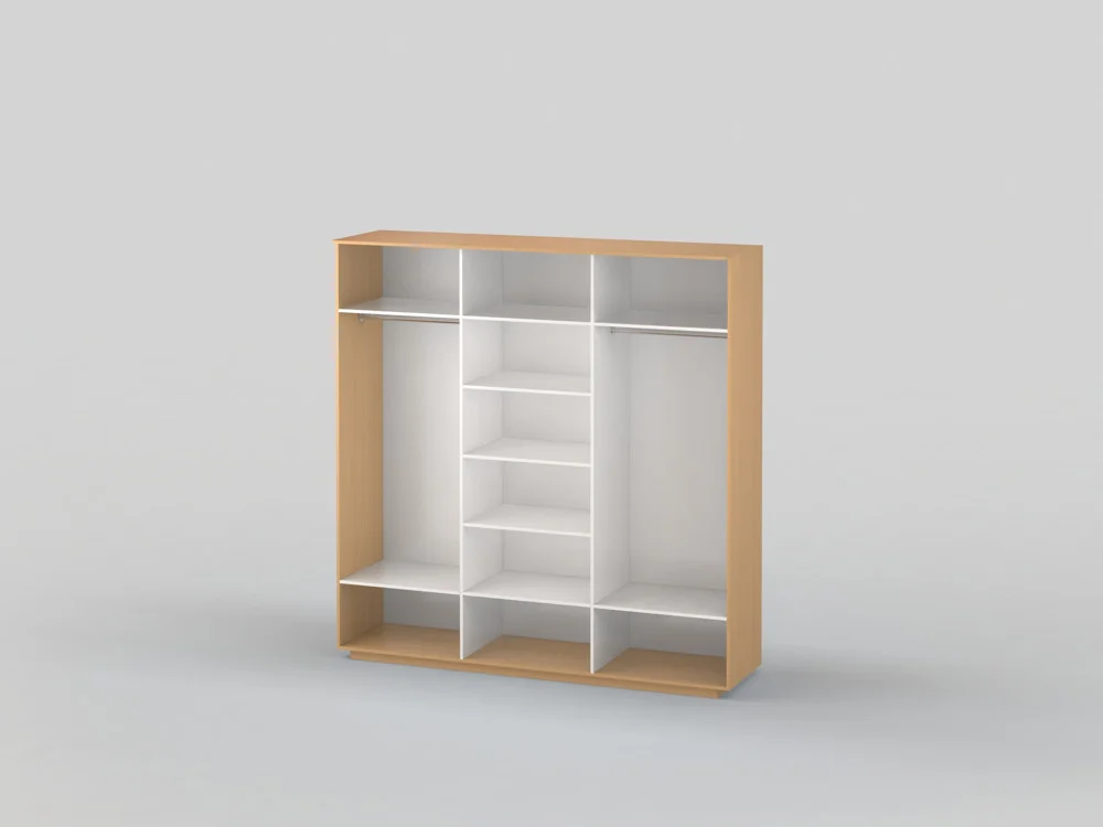 Шкаф купе с тремя дверями 2391 см