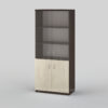 Glass office cupboard