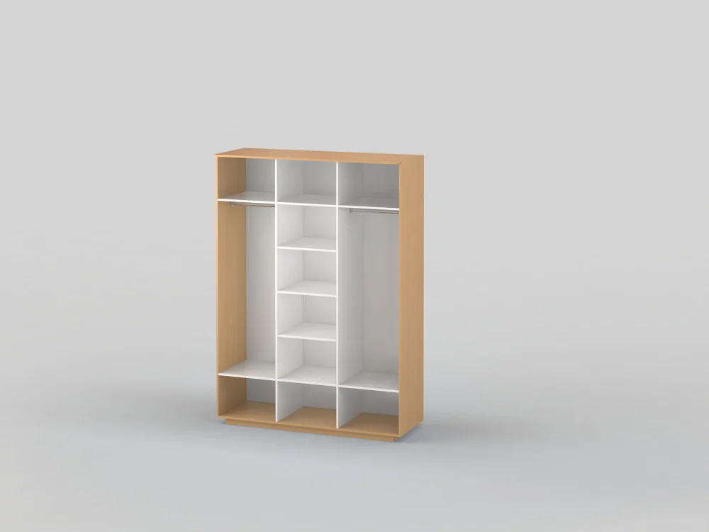 Шкафы купе трехдверные гардеробные 1791 см