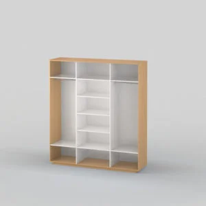 Шкаф купе трехдверный с зеркалом 2191 см