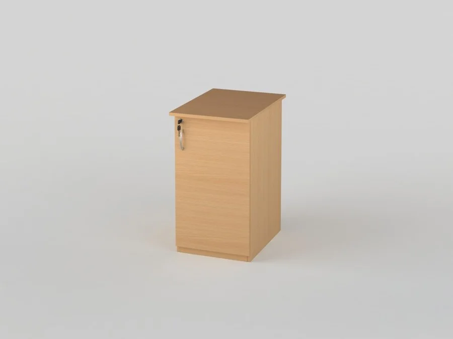 Тумба приставна із замком права